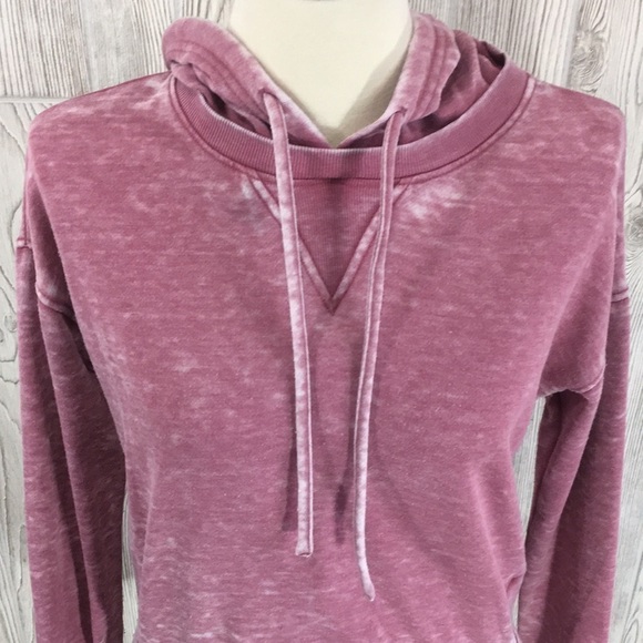 SO Pink Distressed Hoodie Size Small - Picture 2 of 9